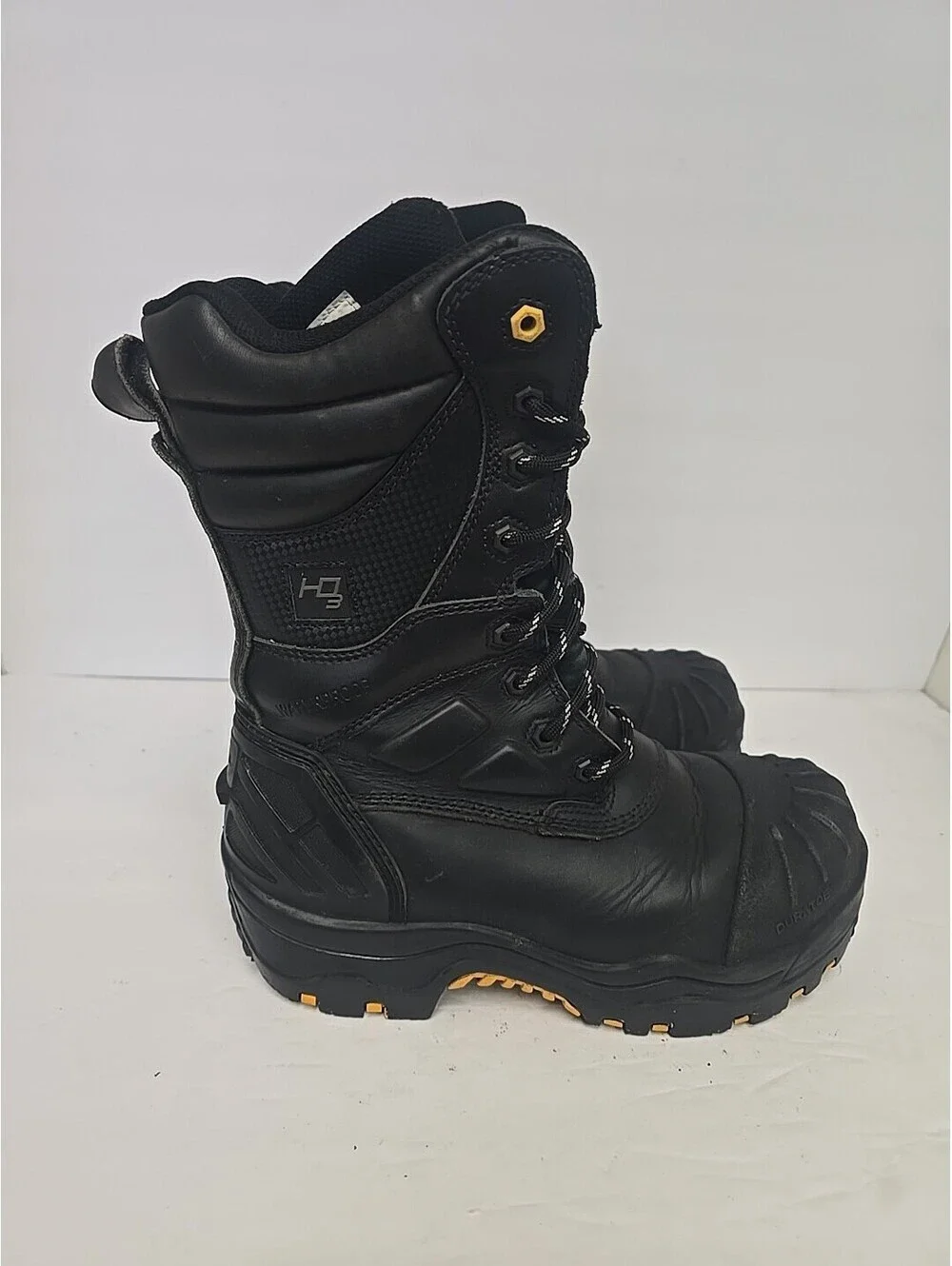 DAKOTA Men's 8901 Composite Toe Composite Plate HD3 Waterproof Boots Black 8M